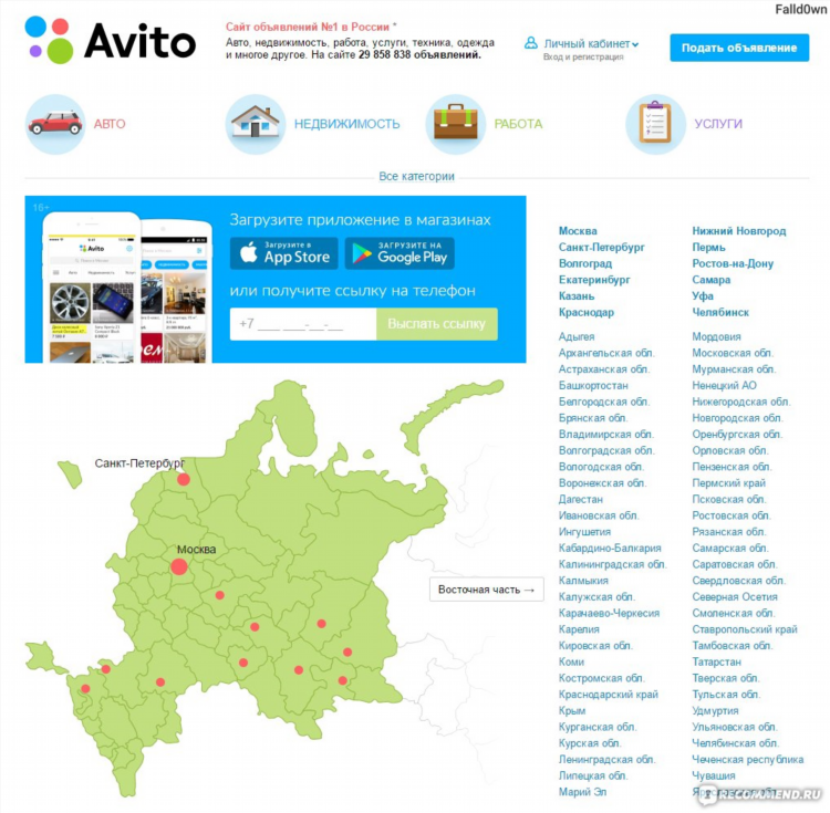 Авито санкт петербург объявления