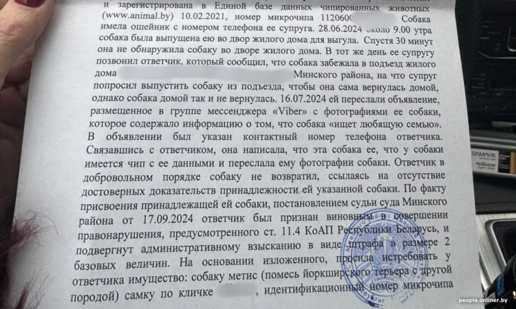 Как писать объявление о пропаже собаки