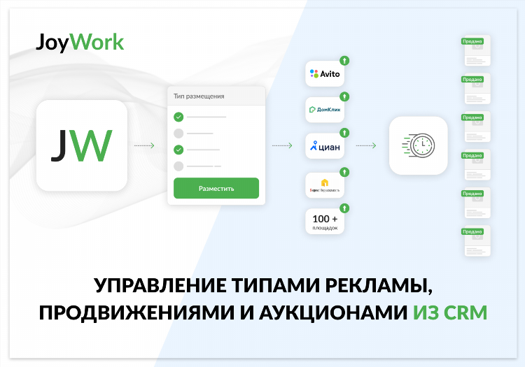 Размещение объявлений на домклик
